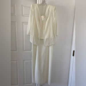 Nichelle Beaded Formal Two Piece wedding gown